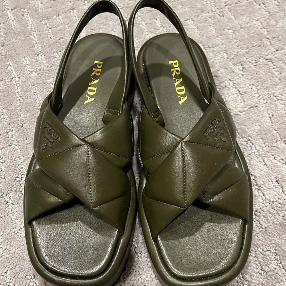 Prada sandals size 38.5 - Picture 2 of 5